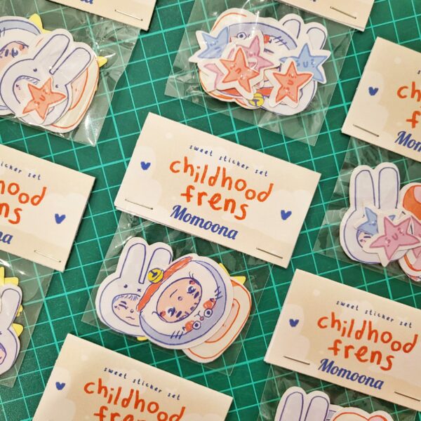 Childhood Frens sticker pack