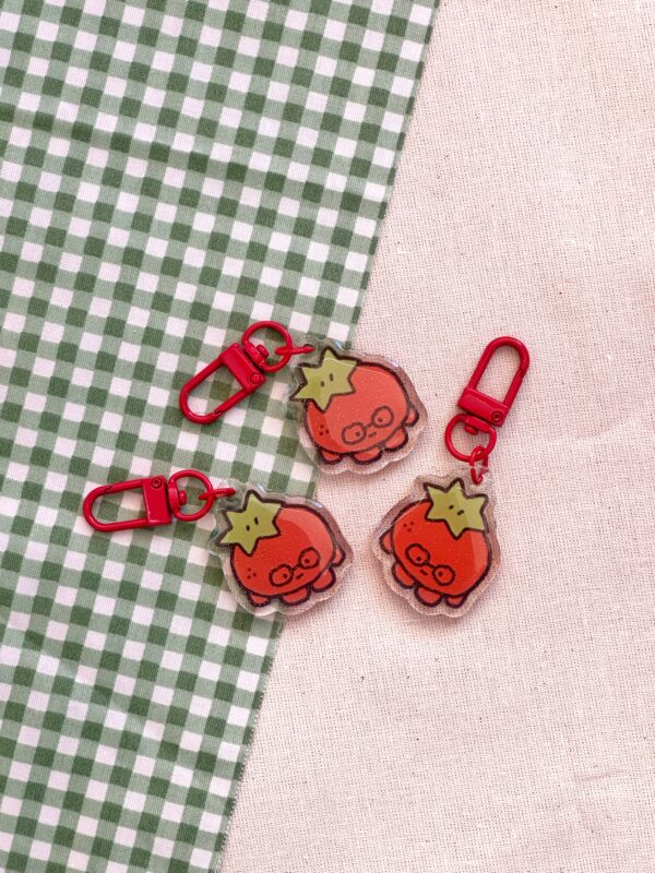 Shy Toma Mini Charm | Peachville Pocket Residents