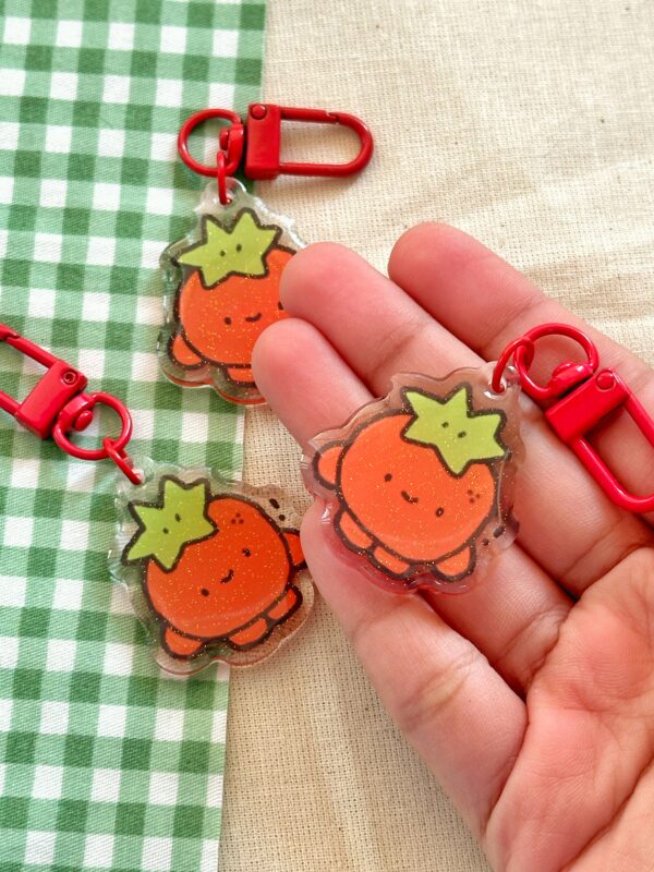 Happy Toma Mini Charm | Peachville Pocket Residents - Image 2