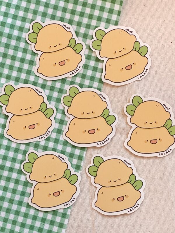 lemon buddy sticker momoona