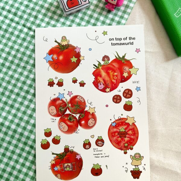 Tomawurld A5 Print | Fruit Wurld